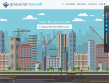 Tablet Screenshot of grosvenormaxwell.com